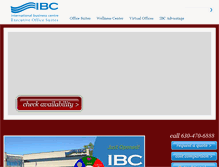 Tablet Screenshot of officeibc.com